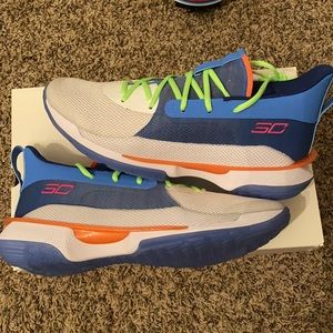 BRAND NEW WITH BOX!! Under Armour Curry 7 Nerf